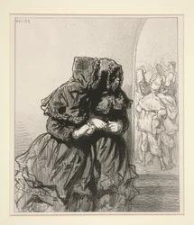 Me, my Pierrot, there is no danger..., he is tied to the embassy...