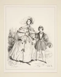Morning Negligee. 1835.