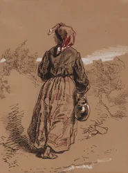 Peasant Woman with Jar
