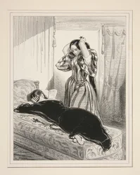 What are you reading there? - “The Merit of Women.”