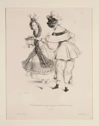 Original Costumes for the Balls of 1834. Nos. 3 and 4.