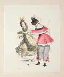 ORIGINAL TRAVESTIES for the balls of 1834. Nos. 3 and 4.