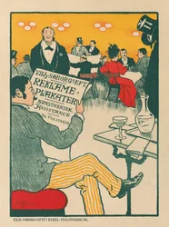 Masters of the Poster: Poster for Exhibition of Artistic Posters of Wilhelm Söborg, c. 1895