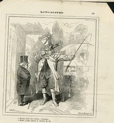 Illustration of Hadol (1835-1875) in Le Charivari
