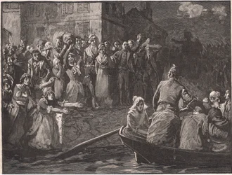 Retreat of the Royalists from Toulon AD 1793