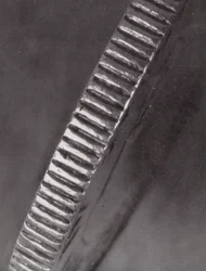 Milled Edge of a Coin