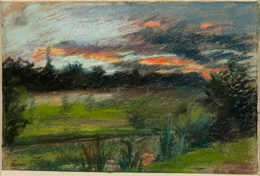 Blue and Orange Sky