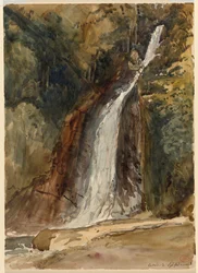 The Waterfall at Lydford Gorge, Devon