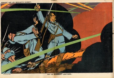 La Baionnette, Satirical in Colours