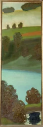 A View of the Aare River, Switzerland