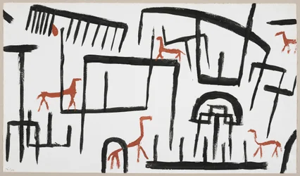 Animals in an Enclosure