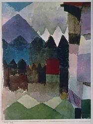 Fohn Wind in Franz Marc