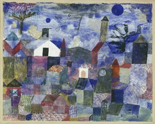 Landscape in Blue