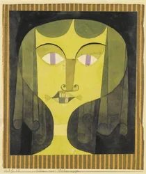 Portrait of a Violet-Eyed Woman