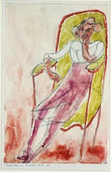 Young Woman in an Armchair
