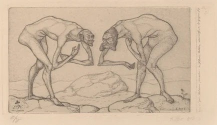 Two Men Meet, Each Believing the Other to Be of Higher Rank