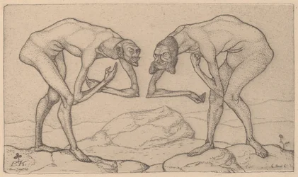 Two Men Meet