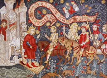 Arrival of Joan of Arc at the Chateau de Chinon, March 6th 1428