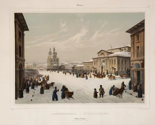 The Assembly of the Nobility House in Moscow