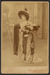 Sarah Bernhardt as Floria in La Tosca