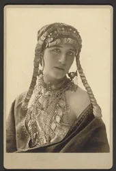Unknown Woman in Theatrical Costume
