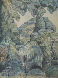 Trees in Bird Garden, Iver Heath