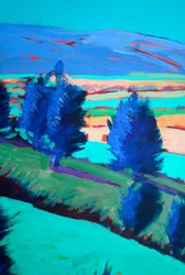 Looking West #3 (detail), 2024