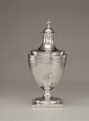 Sugar Bowl with Cover, c.1795