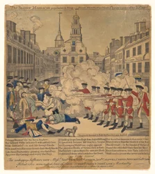 The Bloody Massacre Perpetrated in King Street Boston on March 5th 1770