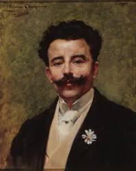 Portrait of Félicien Champsaur