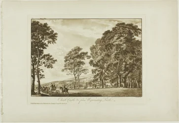 Chirk Castle and c. from Wynnstay Park