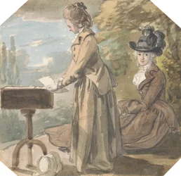Lady Francis Scott and Lady Elliot