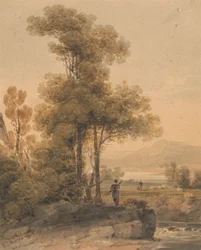 Landscape with Figures, Cromach Water