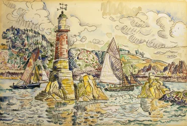 The Lighthouse at Lezardrieux