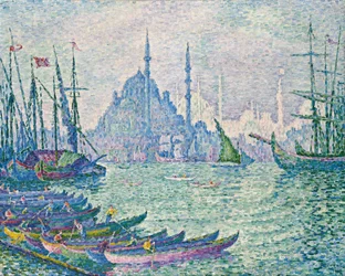 The Minarets at the Golden Horn (1907)