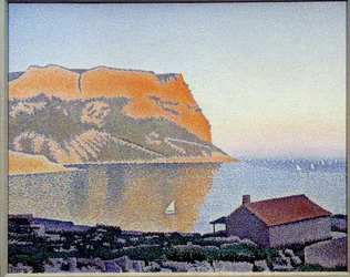 View of the Bay of Cassis, Cap Canaille