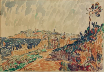 View of the Bay of Saint-Tropez