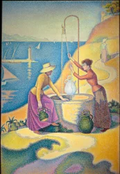 Women at the Well or Young Women of Provence at the Well