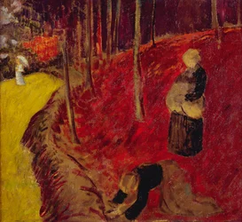 Fern Gatherers in the Bois d