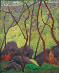 Rocks in the Forest of Huelgoat