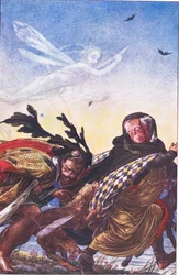 Fury! Fury! There, Tyrant, There Hark! Hark! (illustration from The Tempest)