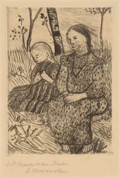 Two Peasant Girls