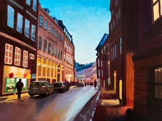 Evening City Glow