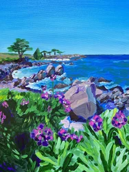 Vibrant Coastal Flowers