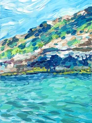 Vibrant Coastal Waters
