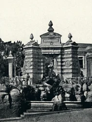 Fountain in the Garden of the Palace