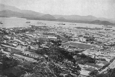 General View of Santos, 1895