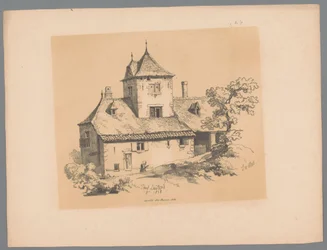 View of a Country House in Ixelles (series title)