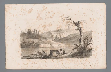 Hill Landscape with River Principles of Landscapes (series title)