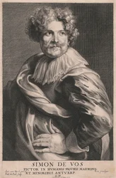 Simon de Vos, Painter of Major and Minor Human Figures, Antwerp